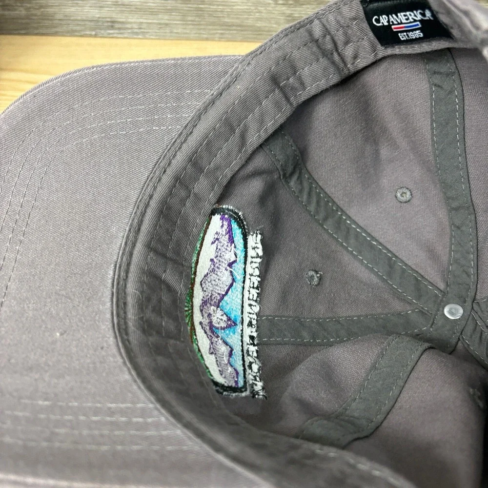Agro Engineering Hat Cap‎ Strap Back Gray One Size Adjustable